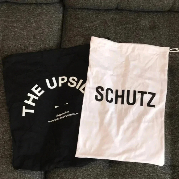 The Upside and Schutz Dust Bags - Picture 1 of 3
